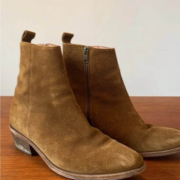 Anthology Paris Suede Boots - Picture 1 of 7